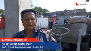 Phóng sự công trình sử dụng Xi măng Long Sơn tại Ninh Bình 07.09.2019