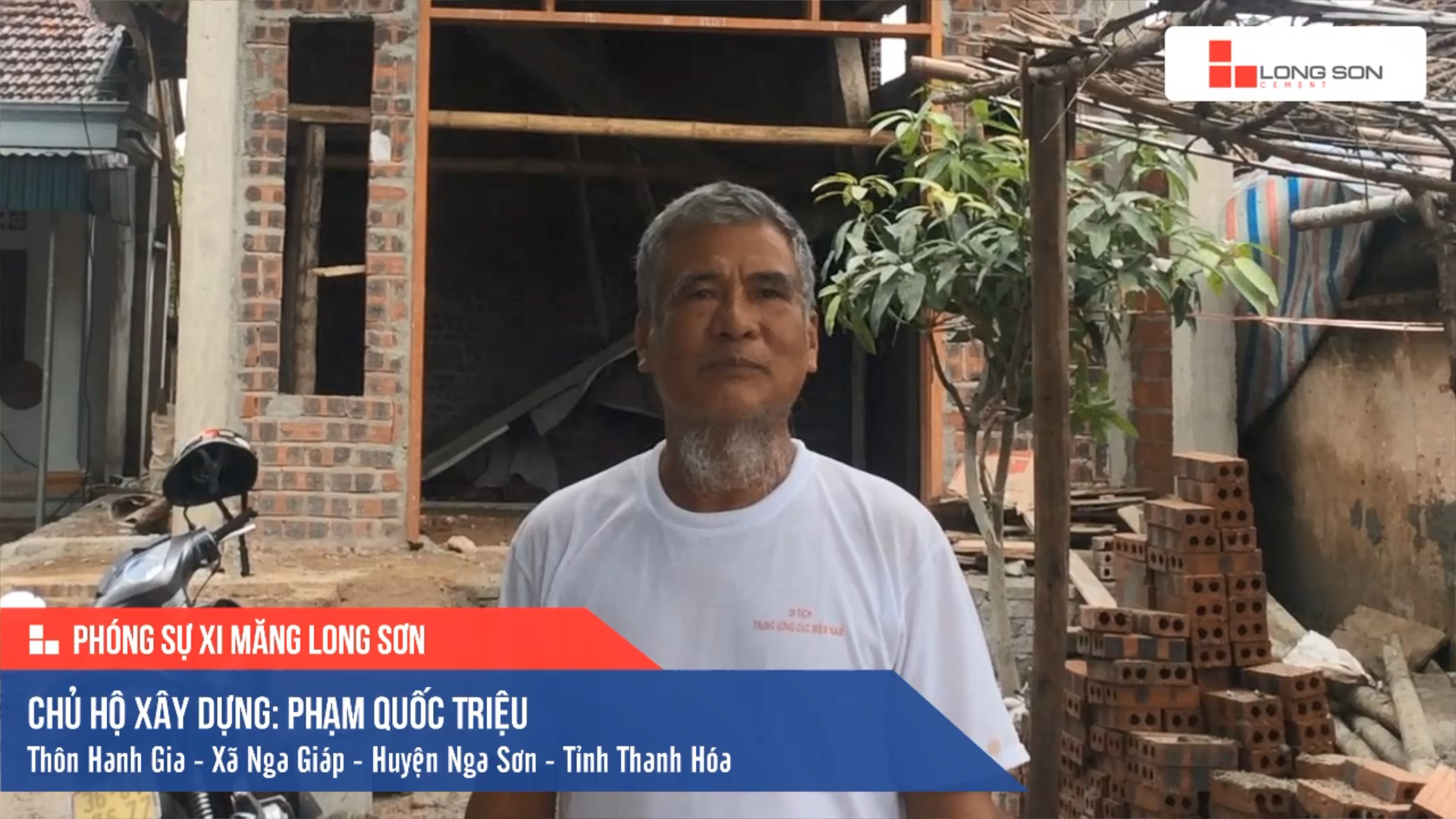 Phóng sự công trình sử dụng Xi măng Long Sơn tại Thanh Hóa 03.09.2019
