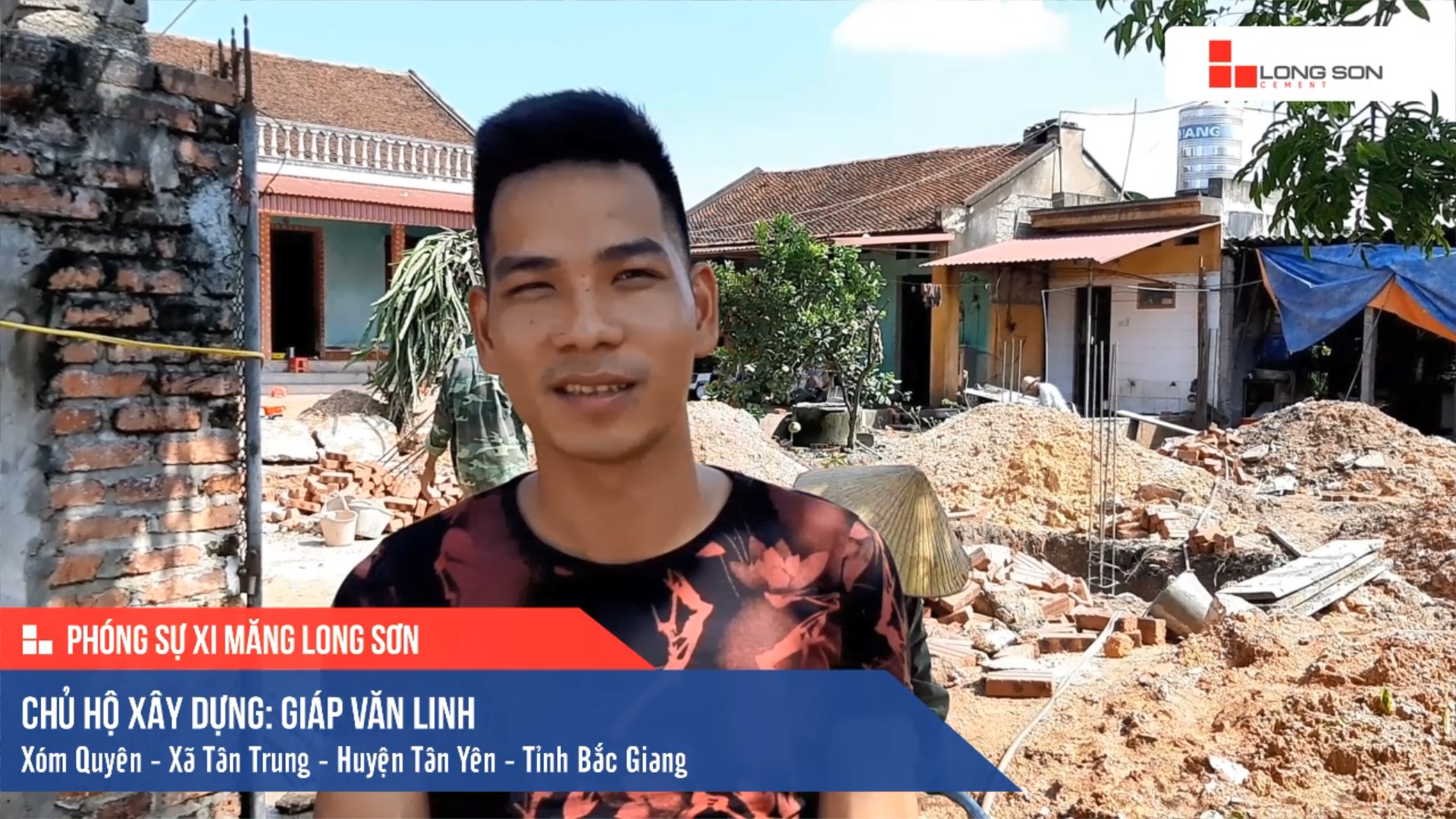 Phóng sự công trình sử dụng Xi măng Long Sơn tại Bắc Giang 12.09.2019