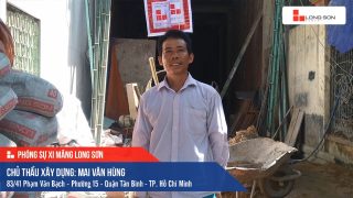 Phóng sự công trình sử dụng Xi măng Long Sơn tại TP. Hồ Chí Minh 15.10.2019