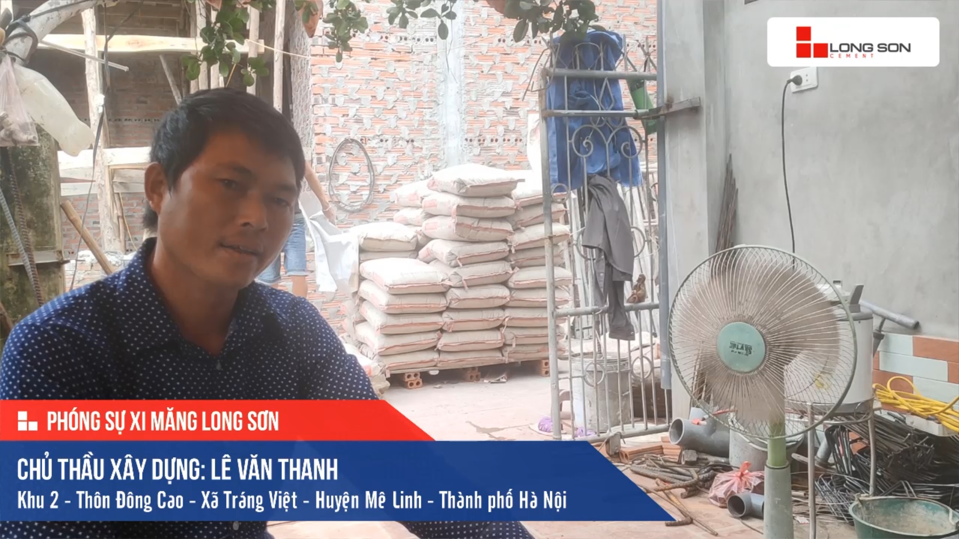 Phóng sự công trình sử dụng Xi măng Long Sơn tại Hà Nội 22.10.2019