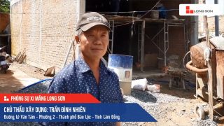 Phóng sự công trình sử dụng Xi măng Long Sơn tại Lâm Đồng 16.10.2019