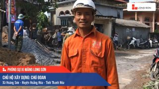 Phóng sự công trình sử dụng Xi măng Long Sơn tại Thanh Hóa 16.10.2019