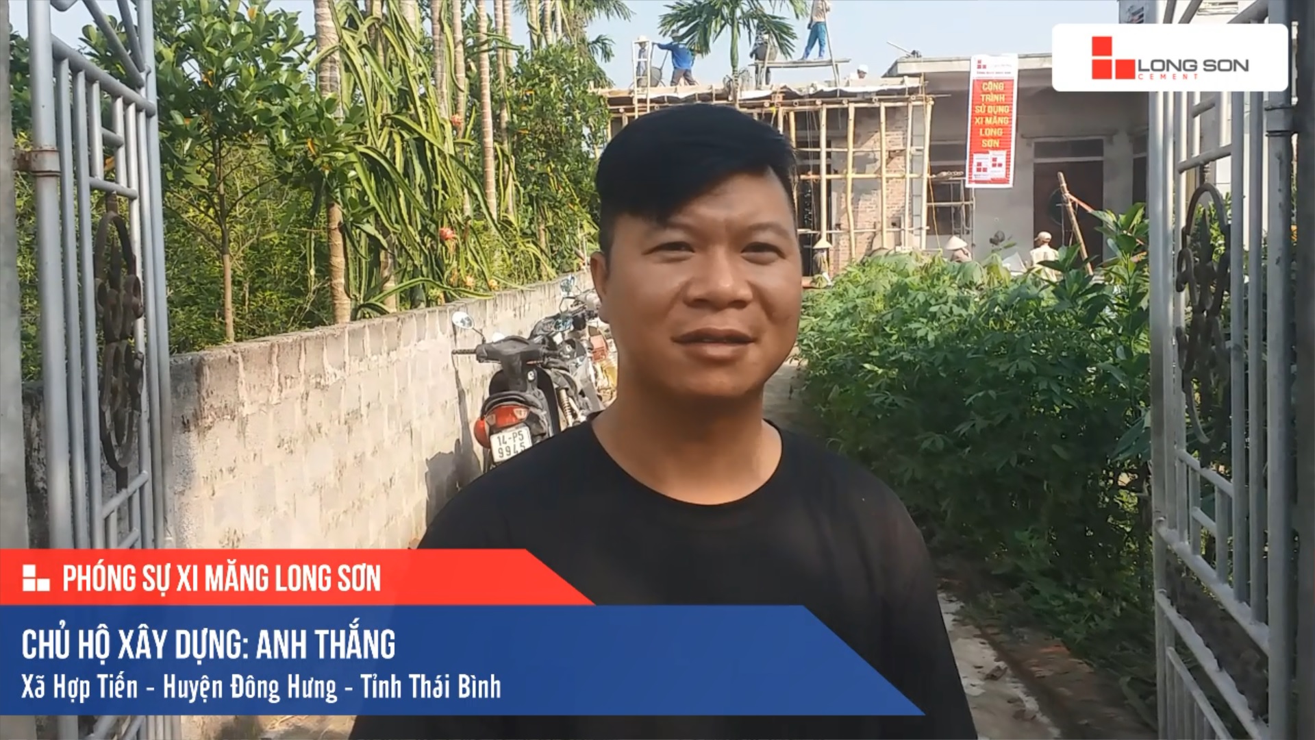 Phóng sự công trình sử dụng Xi măng Long Sơn tại Thái Bình 12.10.2019