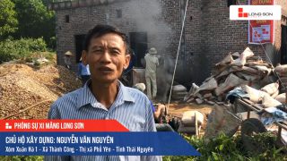 Phóng sự công trình sử dụng Xi măng Long Sơn tại Thái Nguyên 11.11.2019