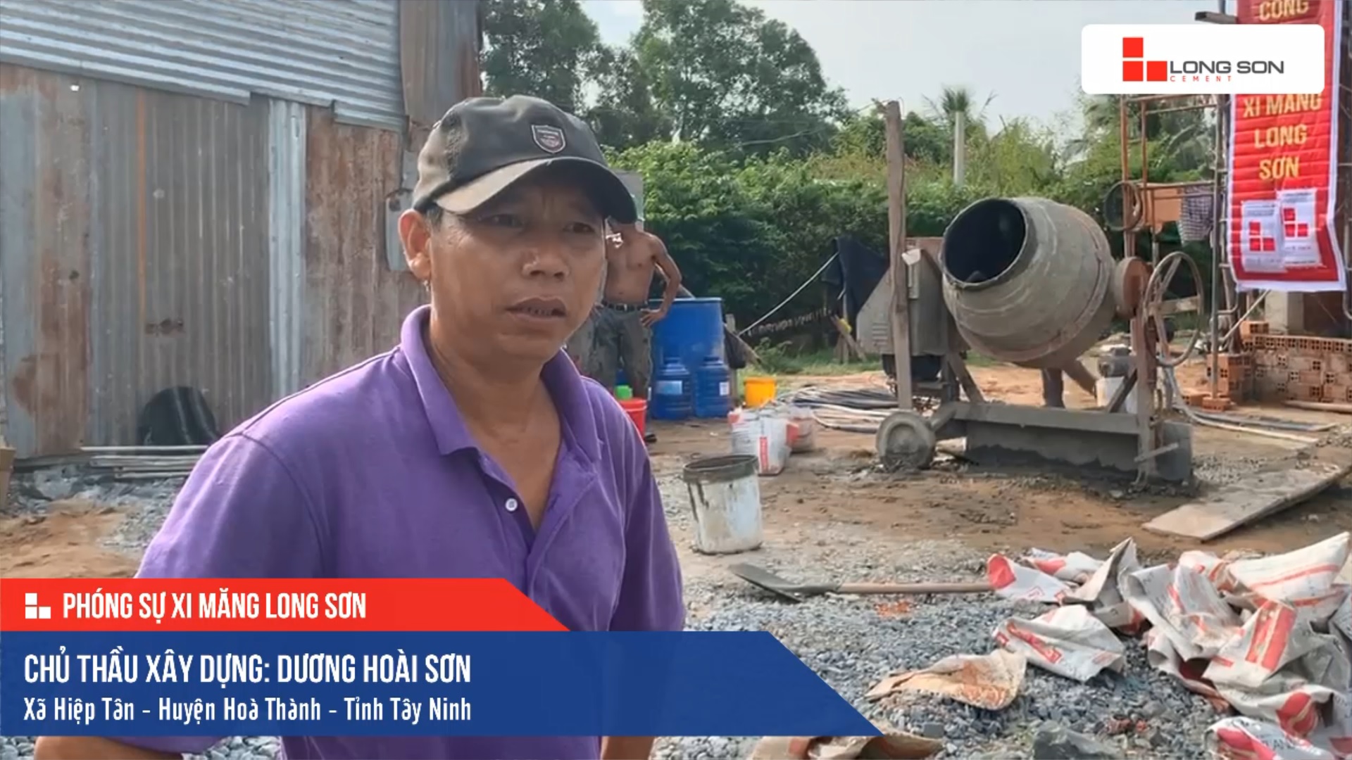 Phóng sự công trình sử dụng Xi măng Long Sơn tại Tây Ninh 08.11.2019