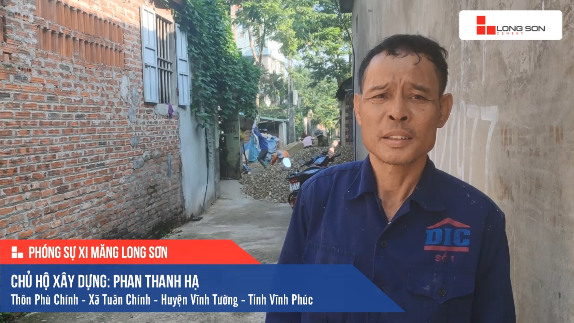 Phóng sự công trình sử dụng Xi măng Long Sơn tại Vĩnh Phúc 15.11.2019