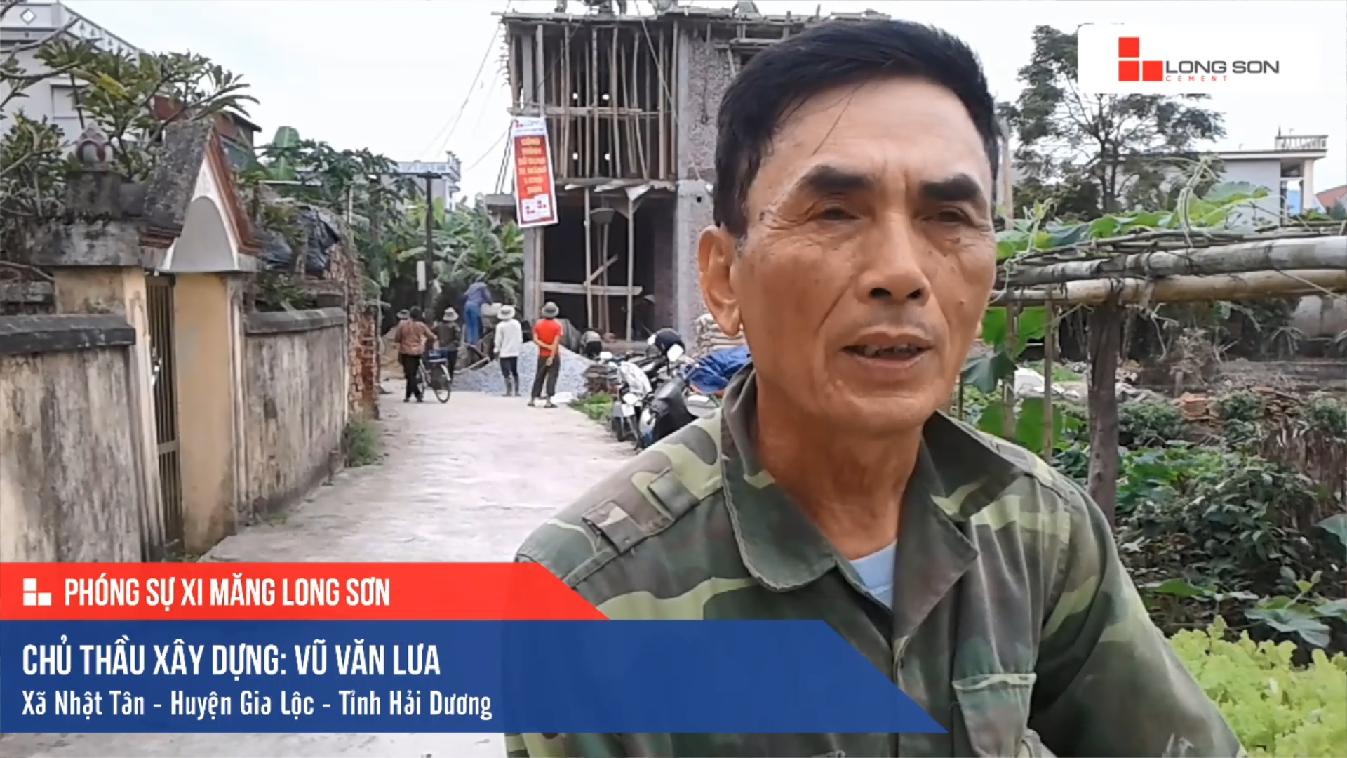 Phóng sự công trình sử dụng Xi măng Long Sơn tại Hải Dương 17.11.2019