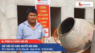 Phóng sự công trình sử dụng Xi măng Long Sơn tại TP. Hồ Chí Minh 09.11.2019