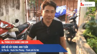 Phóng sự công trình sử dụng Xi măng Long Sơn tại Hà Nội 06.11.2019