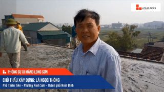 Phóng sự công trình sử dụng Xi măng Long Sơn tại Ninh Bình 22.11.2019
