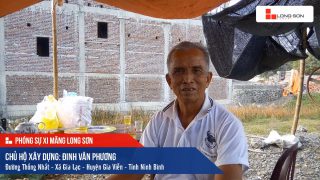 Phóng sự công trình sử dụng Xi măng Long Sơn tại Ninh Bình 17.12.2019