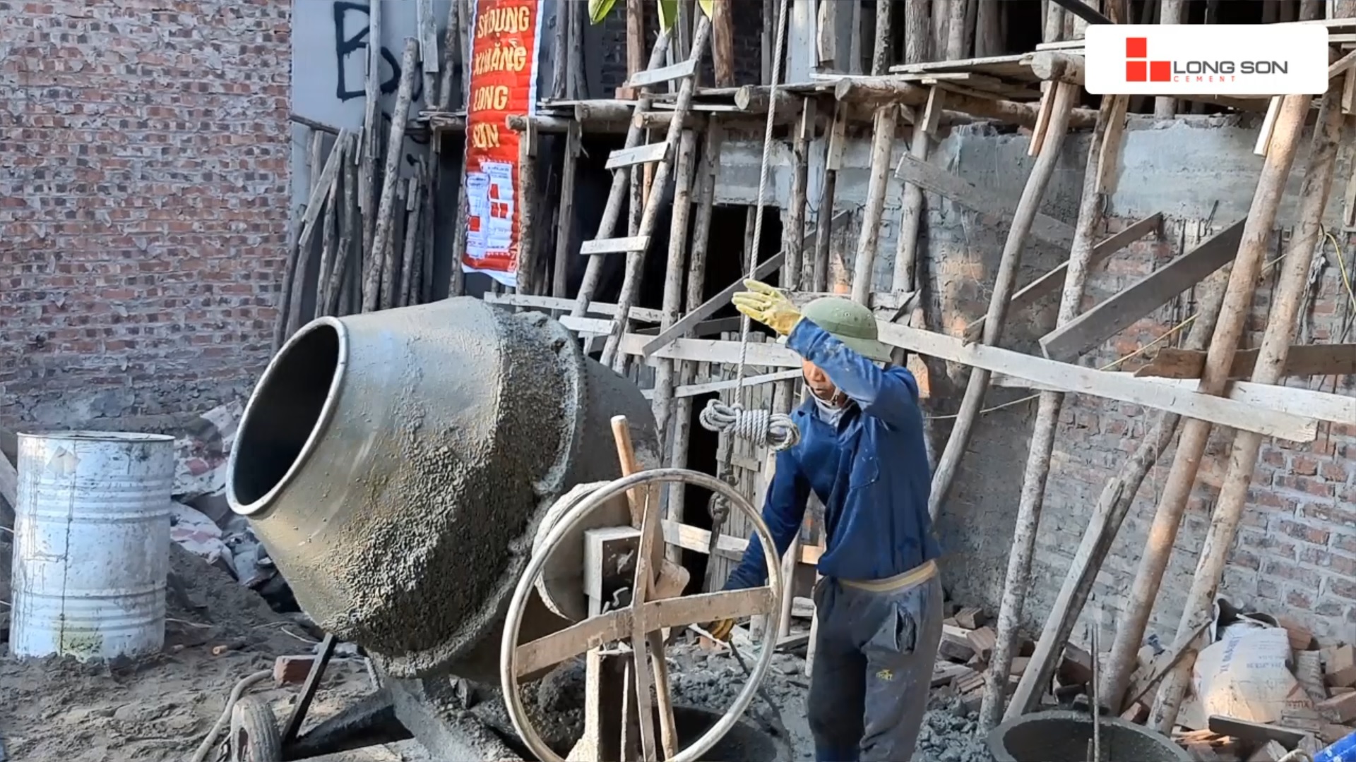 Phóng sự công trình sử dụng Xi măng Long Sơn tại Bắc Giang 11.12.2019