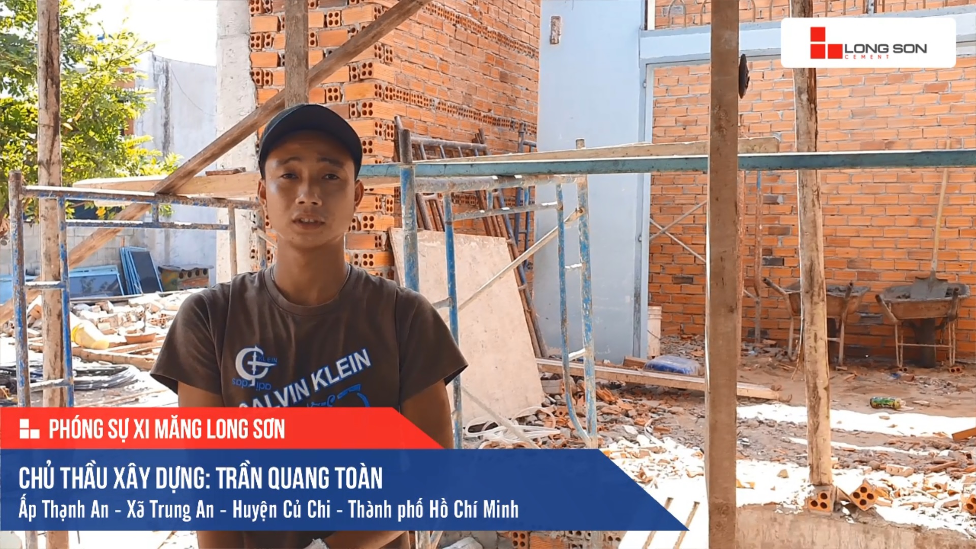 Phóng sự công trình sử dụng Xi măng Long Sơn tại TP. Hồ Chí Minh 17.12.2019