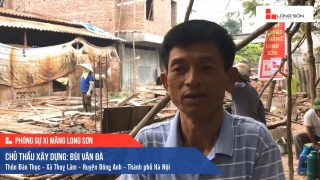 Phóng sự công trình sử dụng Xi măng Long Sơn tại Hà Nội 07.12.2019