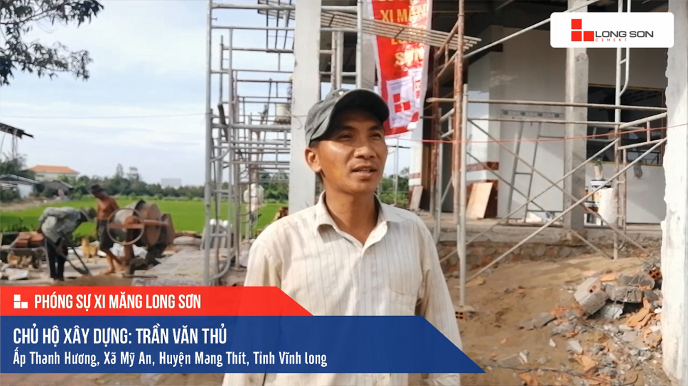Phóng sự công trình sử dụng Xi măng Long Sơn tại Vĩnh Long 20.12.2019