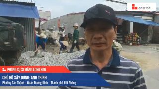 Phóng sự Công trình sử dụng Xi măng Long Sơn tại Hải Phòng 22.02.2020