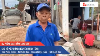 Phóng sự Công trình sử dụng Xi măng Long Sơn tại Khánh Hòa 22.02.2020