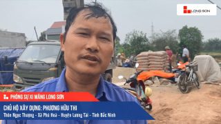 Phóng sự Công trình sử dụng Xi măng Long Sơn tại Bắc Ninh 12.03.2020