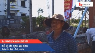 Phóng sự Công trình sử dụng Xi măng Long Sơn tại Long An 12.03.2020