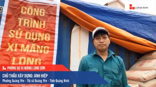 Phóng sự Công trình sử dụng Xi măng Long Sơn tại Quảng Ninh 18.03.2020