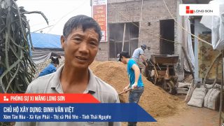 Phóng sự Công trình sử dụng Xi măng Long Sơn tại Thái Nguyên 17.03.2020