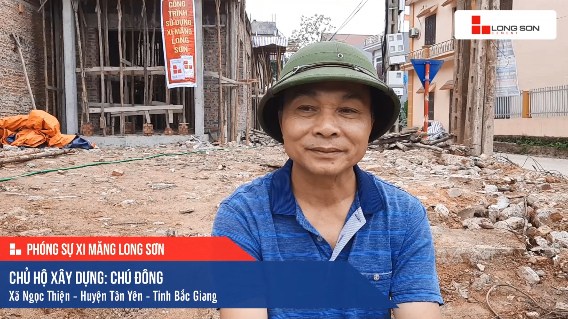 Phóng sự Công trình sử dụng Xi măng Long Sơn tại Bắc Giang 11.03.2020