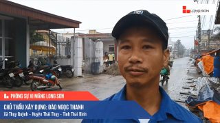 Phóng sự Công trình sử dụng Xi măng Long Sơn tại Thái Bình 21.03.2020