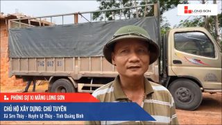 Phóng sự Công trình sử dụng Xi măng Long Sơn tại Quảng Bình 06.04.2020