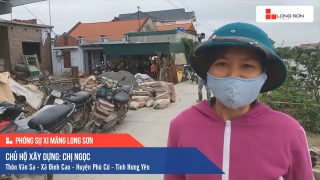 Phóng sự Công trình sử dụng Xi măng Long Sơn tại Hưng Yên 24.04.2020