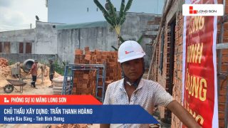 Phóng sự Công trình sử dụng Xi măng Long Sơn tại Bình Dương 08.05.2020