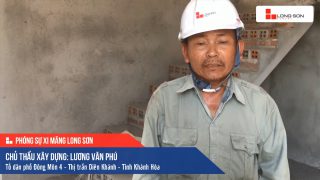 Phóng sự Công trình sử dụng Xi măng Long Sơn tại Khánh Hòa 22.05.2020