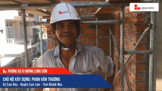 Phóng sự Công trình sử dụng Xi măng Long Sơn tại Khánh Hòa 21.05.2020