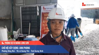 Phóng sự Công trình sử dụng Xi măng Long Sơn tại Quảng Ninh 07.05.2020