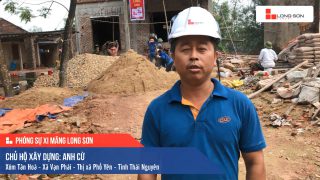 Phóng sự Công trình sử dụng Xi măng Long Sơn tại Thái Nguyên 10.05.2020