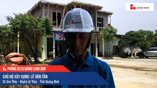 Phóng sự Công trình sử dụng Xi măng Long Sơn tại Quảng Bình 12.05.2020