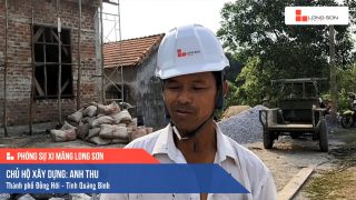 Phóng sự Công trình sử dụng Xi măng Long Sơn tại Quảng Bình 04.05.2020