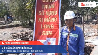 Phóng sự công trình sử dụng Xi măng Long Sơn tại Ninh Thuận 14.06.2020