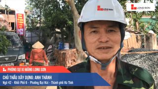 Phóng sự công trình sử dụng Xi măng Long Sơn tại Hà Tĩnh 17.06.2020