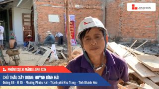 Phóng sự công trình sử dụng Xi măng Long Sơn tại Khánh Hòa 16.06.2020