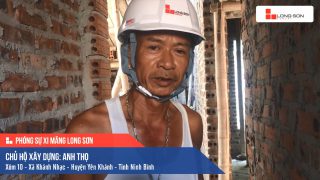 Phóng sự công trình sử dụng Xi măng Long Sơn tại Ninh Bình 22.06.2020