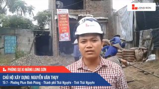 Phóng sự công trình sử dụng Xi măng Long Sơn tại Thái Nguyên 15.06.2020