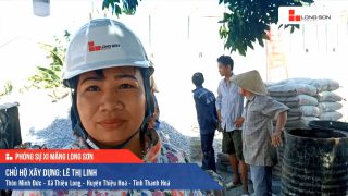 Phóng sự công trình sử dụng Xi măng Long Sơn tại Thanh Hóa 26.06.2020