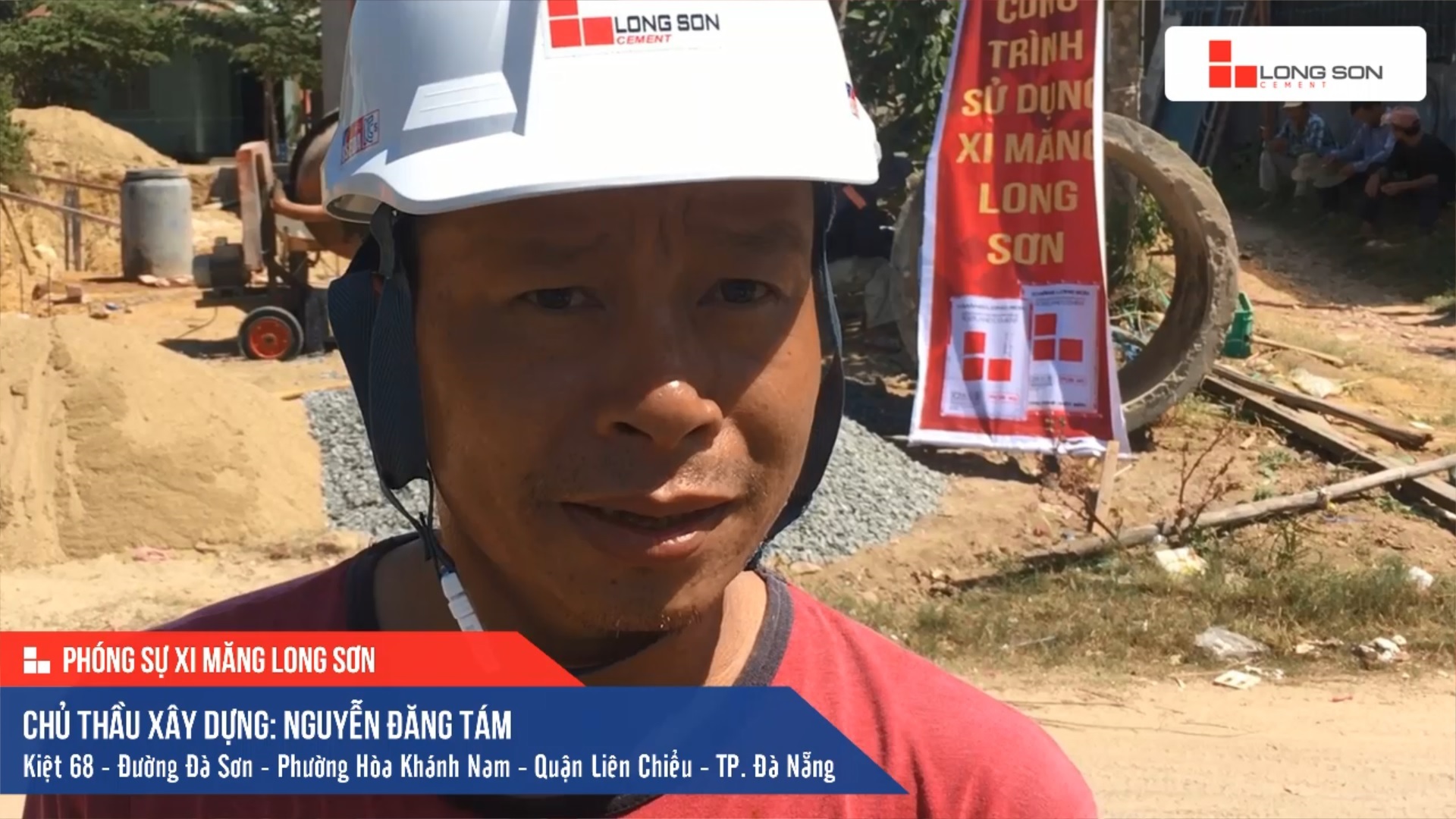 Phóng sự công trình sử dung Xi măng Long Sơn tại Đà Nẵng 17.07.2020
