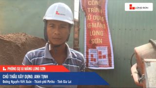 Phóng sự công trình sử dụng Xi măng Long Sơn tại Gia Lai 21.07.2020