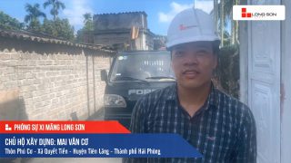 Phóng sự công trình sử dụng Xi măng Long Sơn tại Hải Phòng 06.07.2020