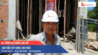 Phóng sự công trình sử dụng Xi măng Long Sơn tại Quảng Nam 21.07.2020