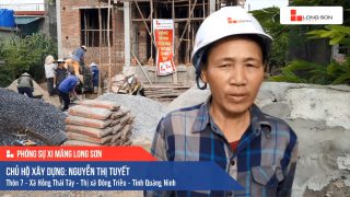 Phóng sự công trình sử dụng Xi măng Long Sơn tại Quảng Ninh 10.07.2020