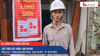 Phóng sự công trình sử dụng Xi măng Long Sơn tại TP. Hồ Chí Minh 20.08.2020