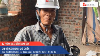 Phóng sự công trình sử dụng Xi măng Long Sơn tại Hà Nội 16.08.2020